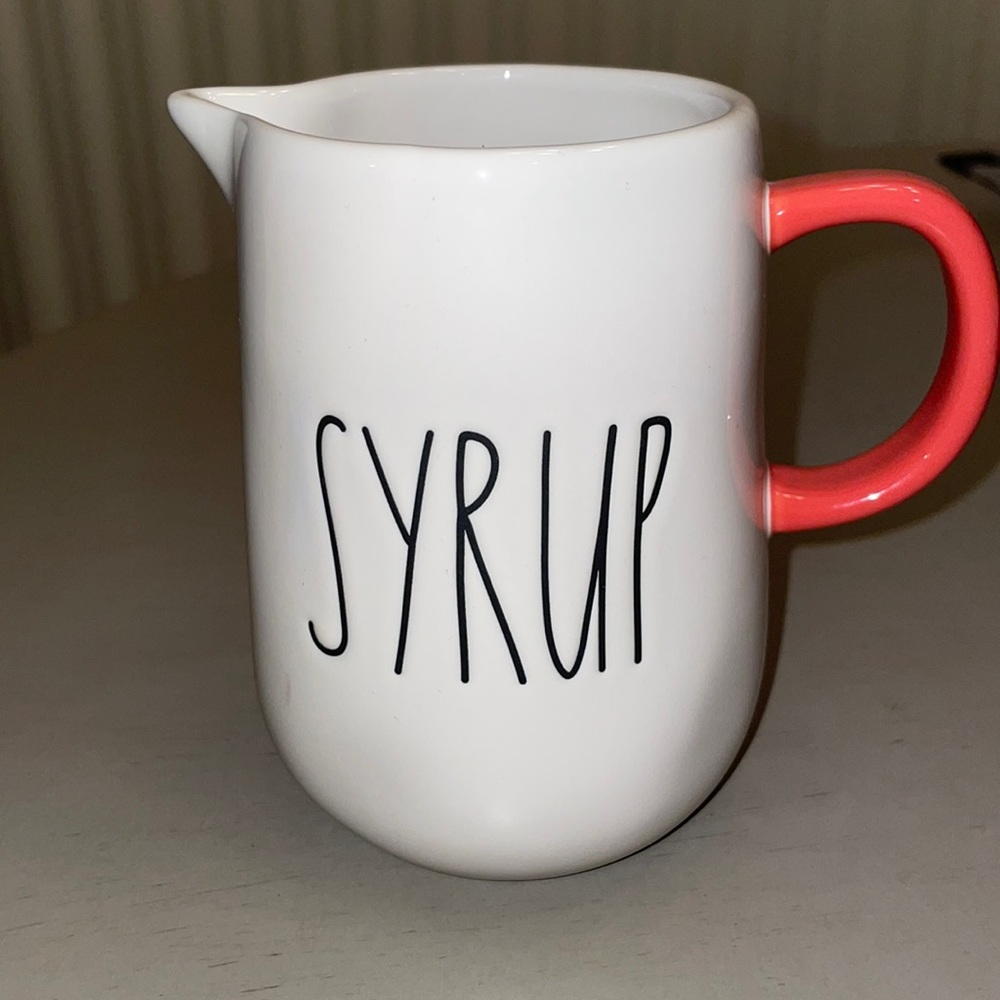 Rae Dunn Small Syrup Pitcher
